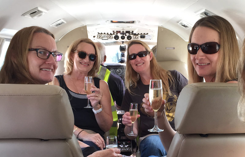 private flights perth